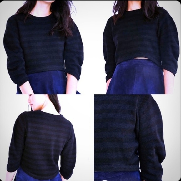 S Alice & UO Urban Outfitters Cropped Sweater - Picture 2 of 10